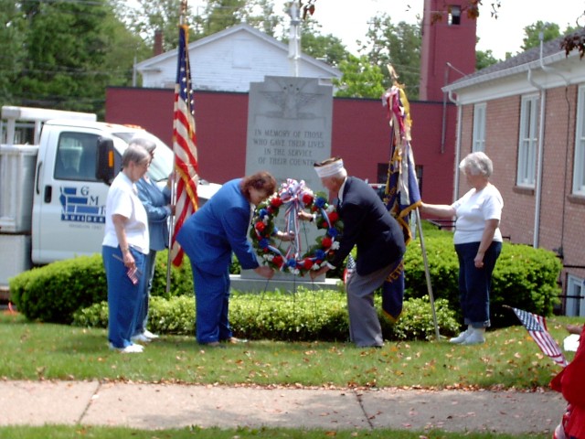 Laying the Wreath